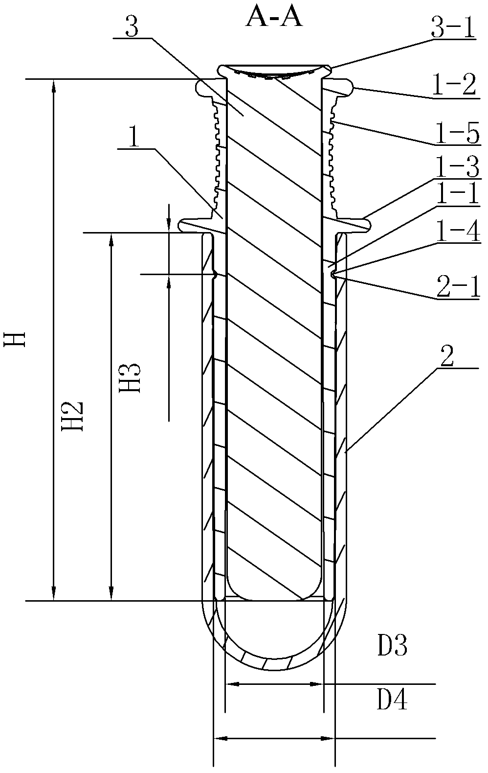 Integrated mould box capable of forming and delivering external preparation