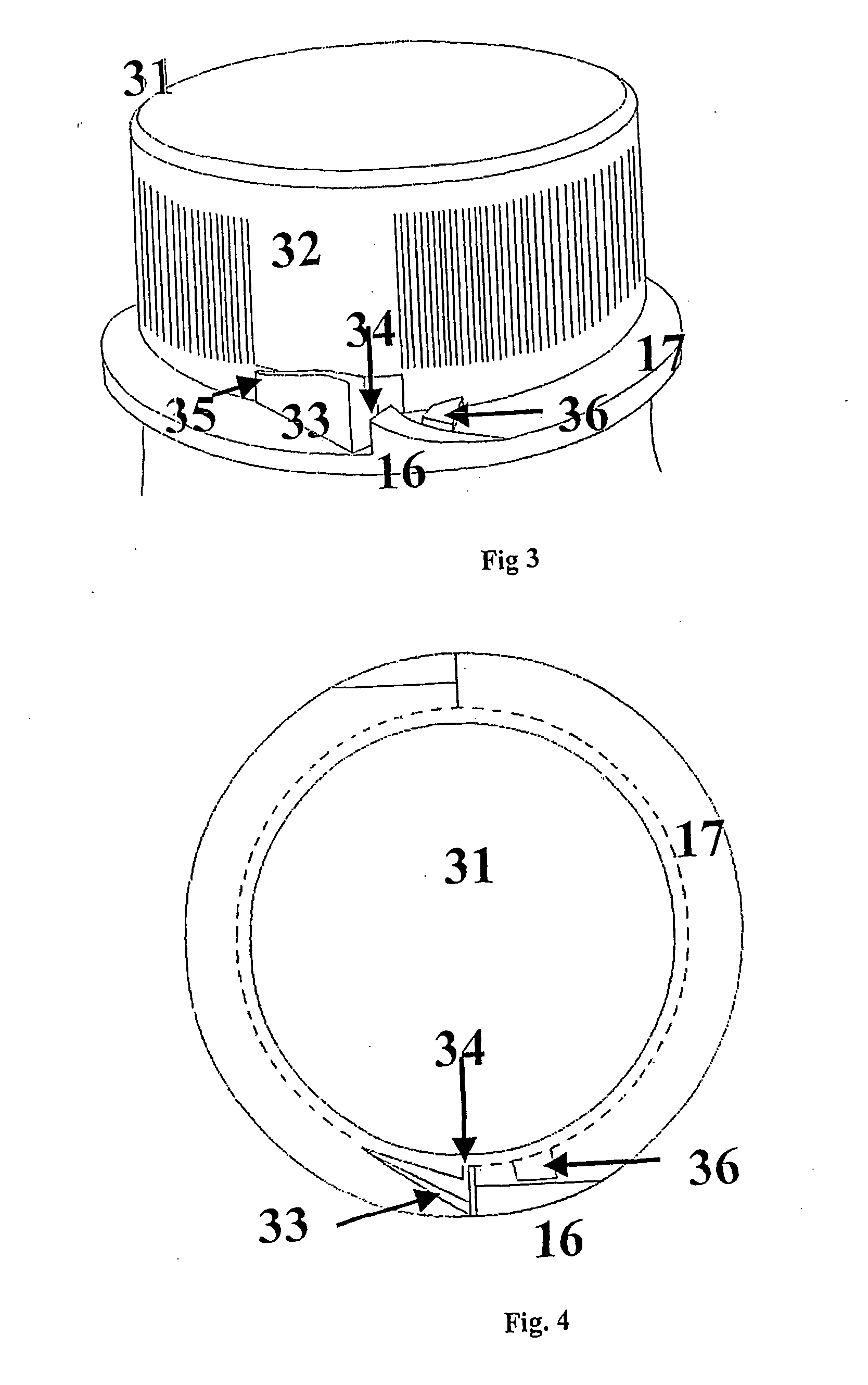 Screw-on closure for a recipient