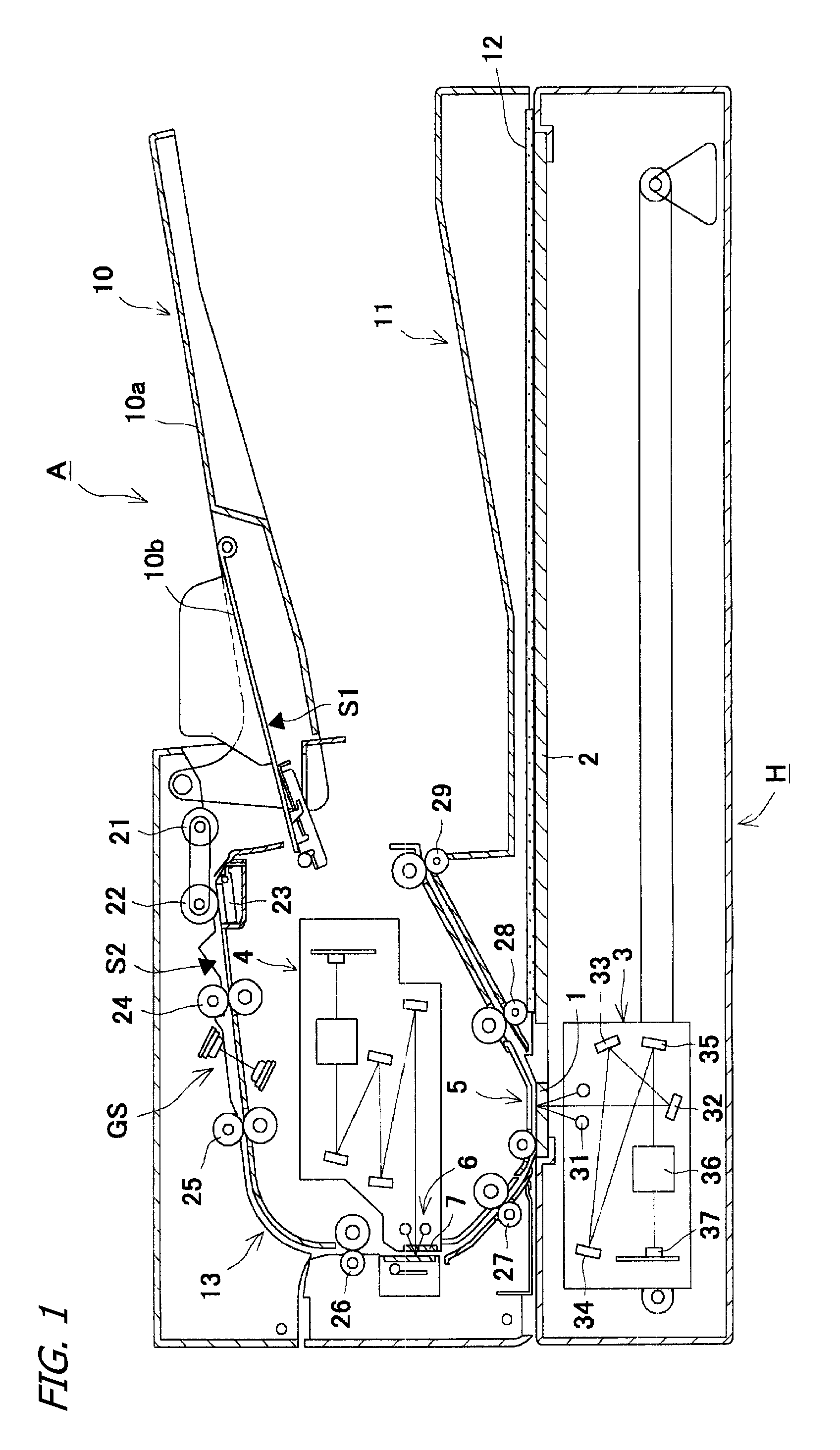 Document data capturing device