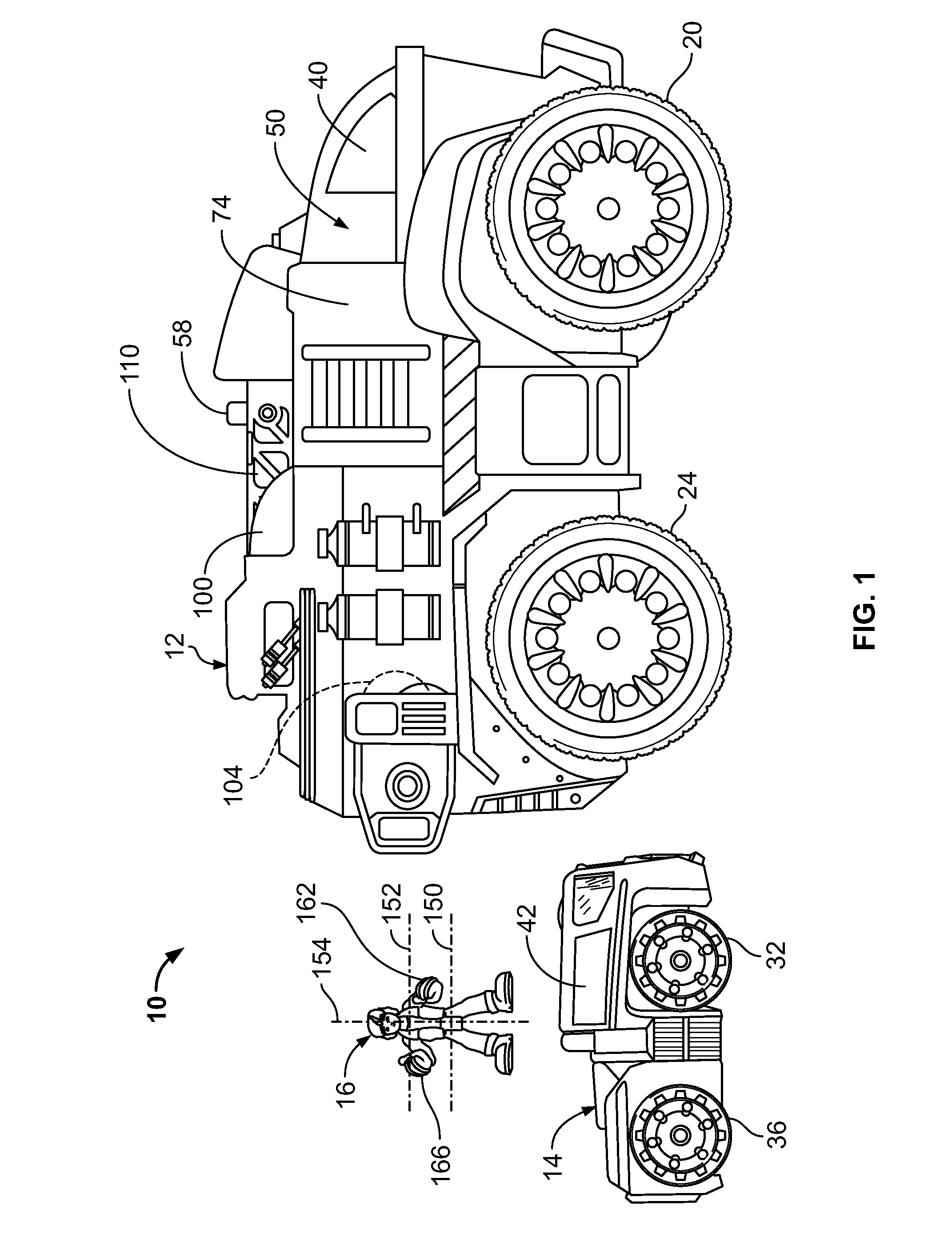 Toy system having two play structures and a figurine