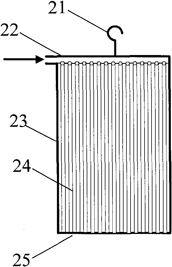 Bubble-free air supply and solid-liquid separation integrated membrane biomembrane reactor taking indissoluble gases as fermentation raw materials