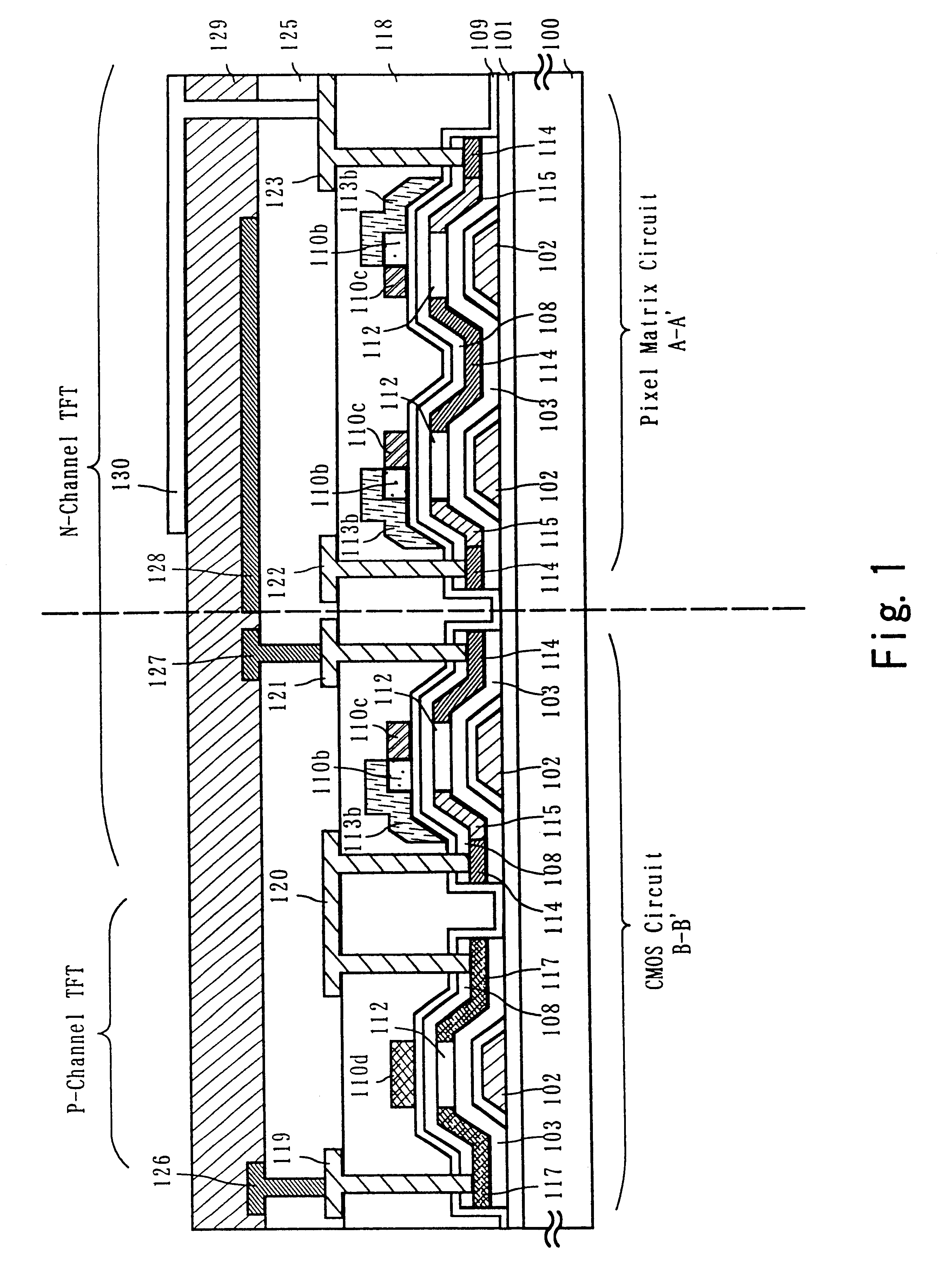 Thin-film transistor with lightly-doped drain