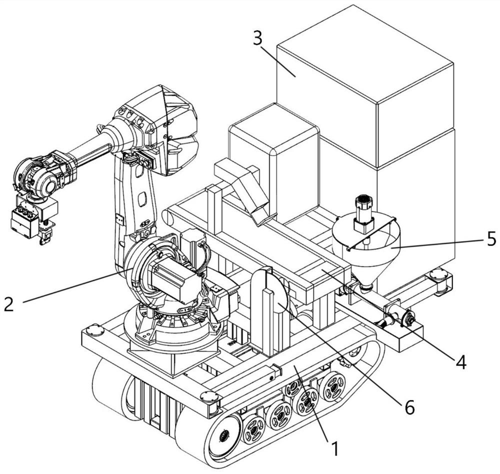 Bricklaying robot