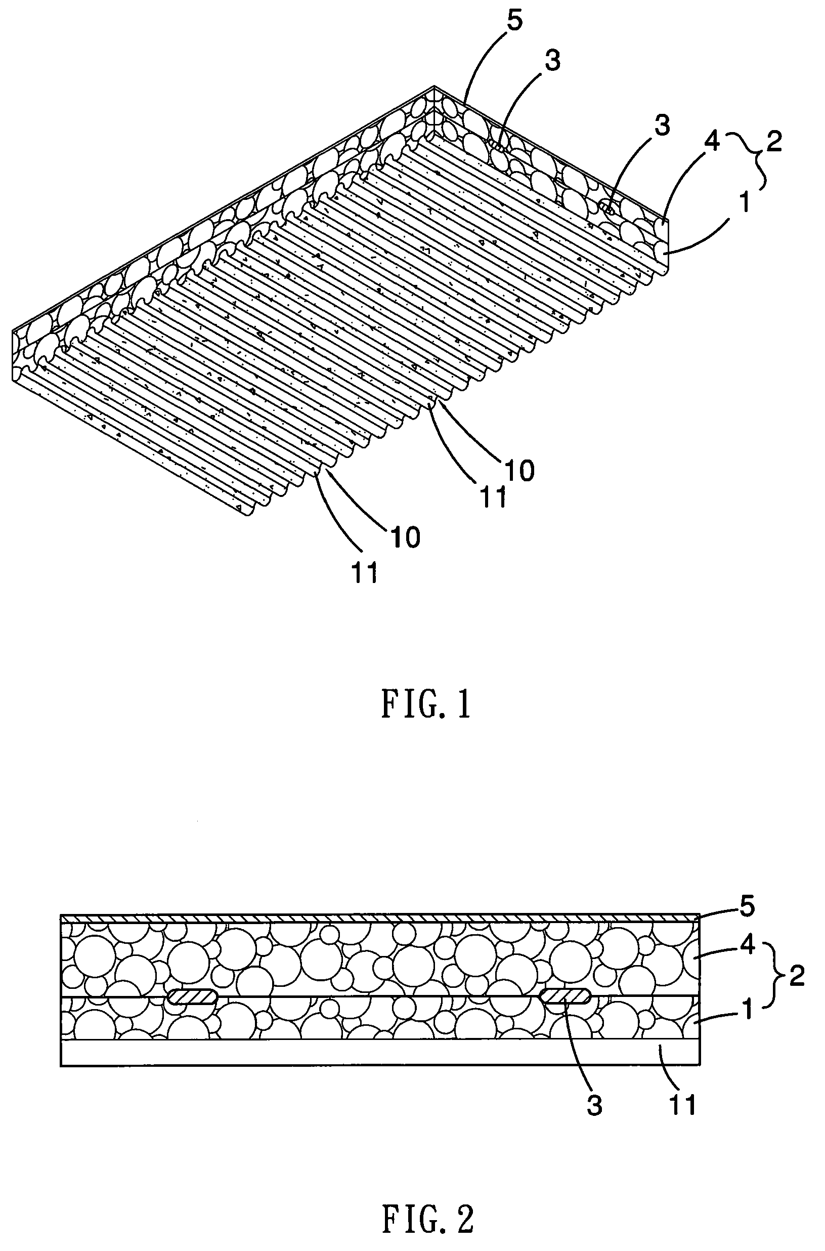 Skidproof sports mat