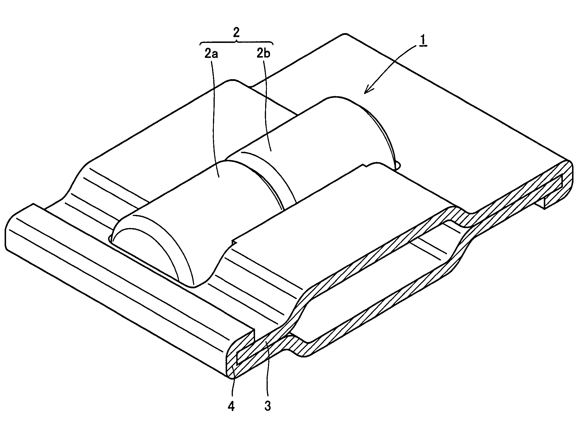 Support structure carrying thrust load of transmission, method of manufacturing thereof and thrust needle roller bearing