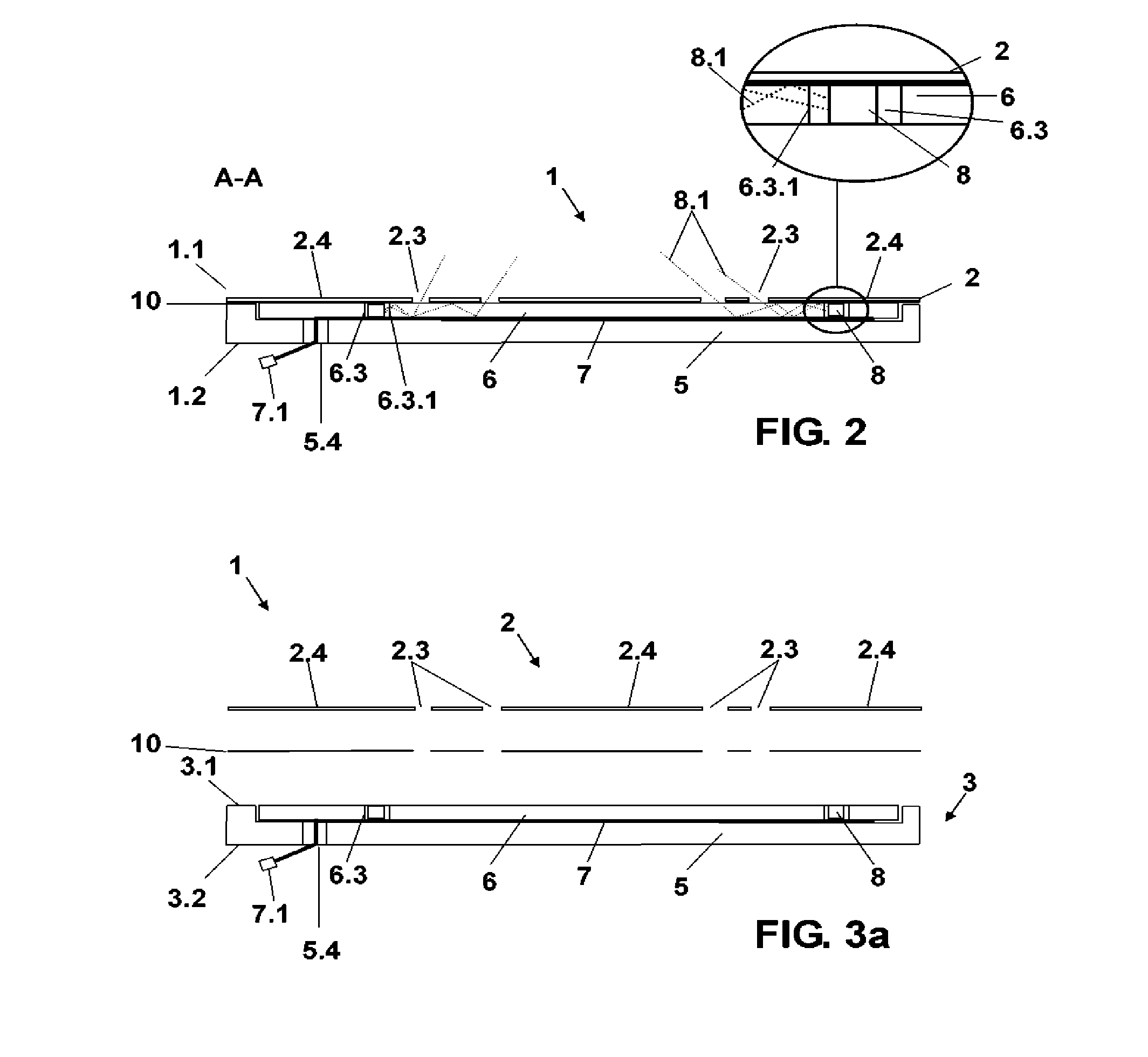 Trim part for automobile with integrated lighting device and process for manufacturing it