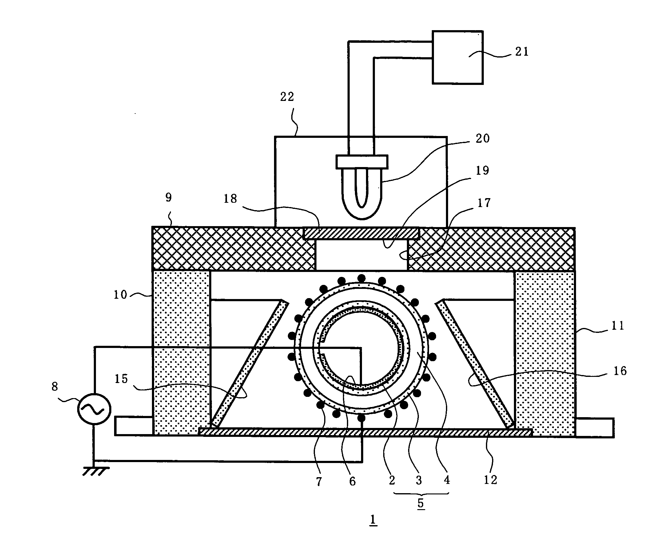 Excimer lamp apparatus