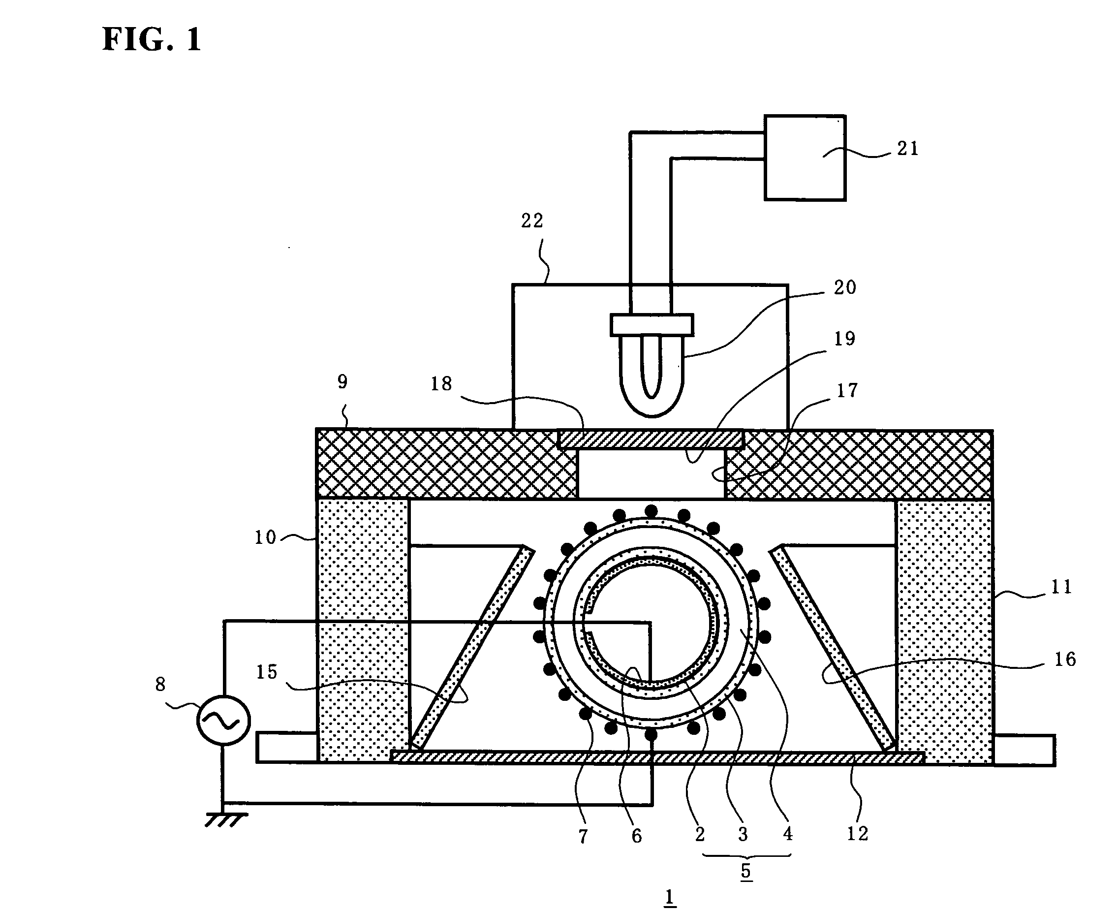 Excimer lamp apparatus