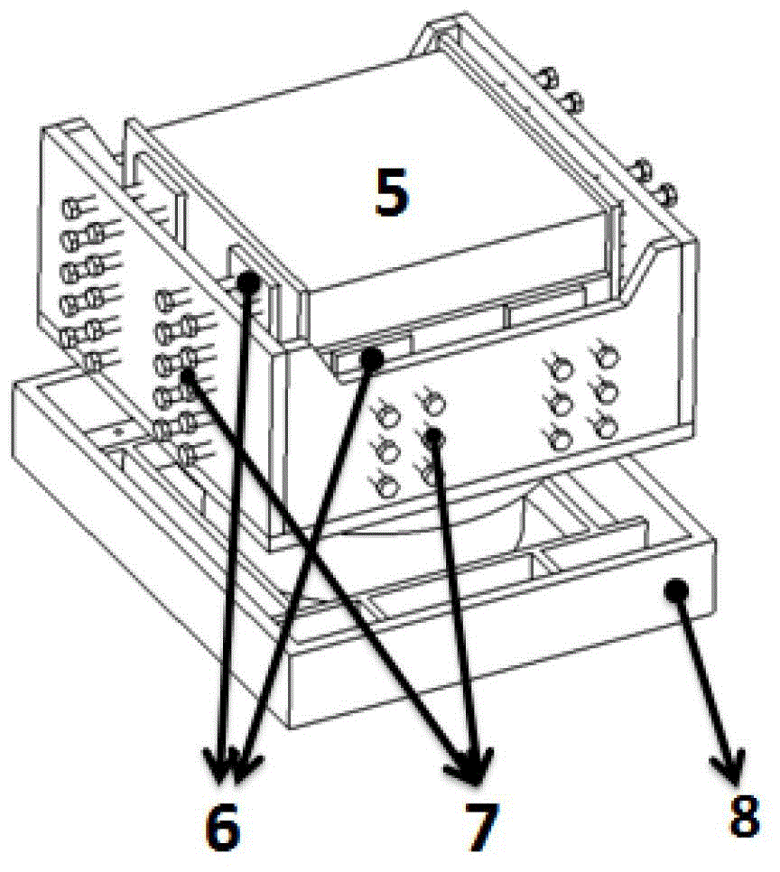 Mechanical rock breaking test machine rotary rock breaking device