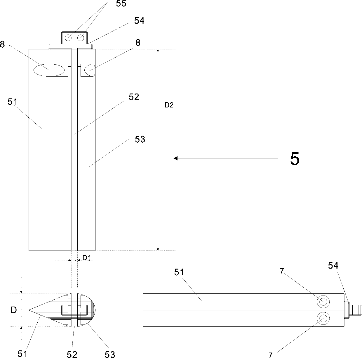 Rotor wing device with rotating direction area changable function