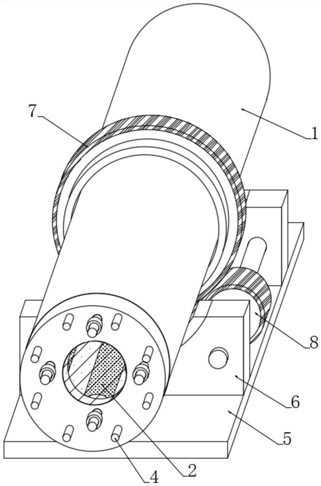 A non-contact air-heat dehumidification device for drying crop seeds