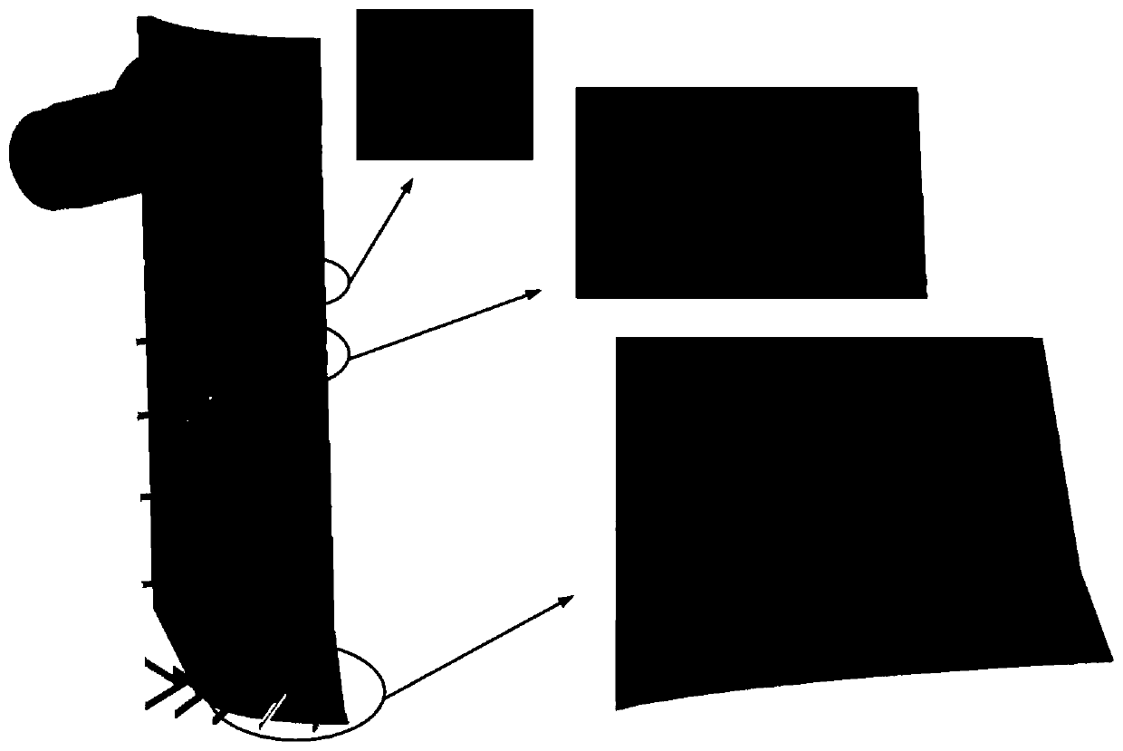 Channel steel supports with flow blocking sheet structure for fixing heat preservation layer outside reactor