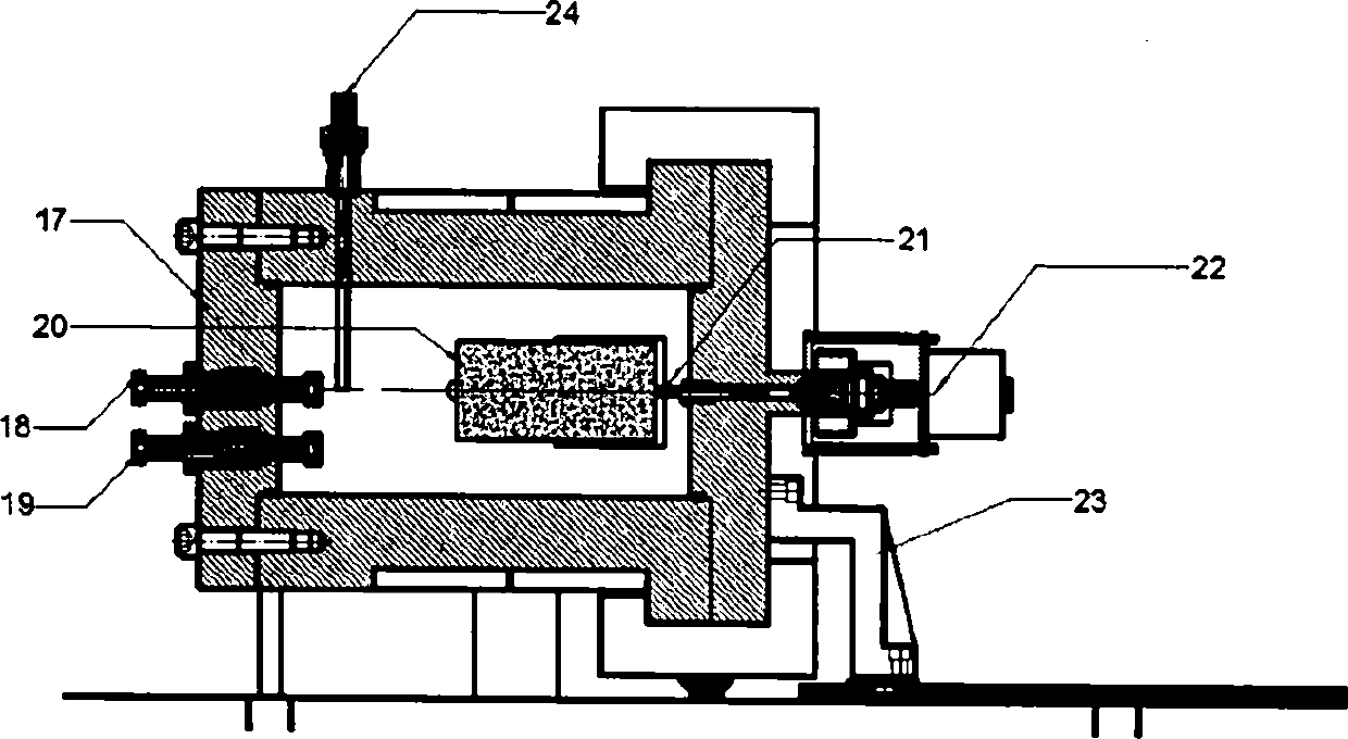 Supercritical carbon dioxide abrasive jet flow perforation simulation experiment system