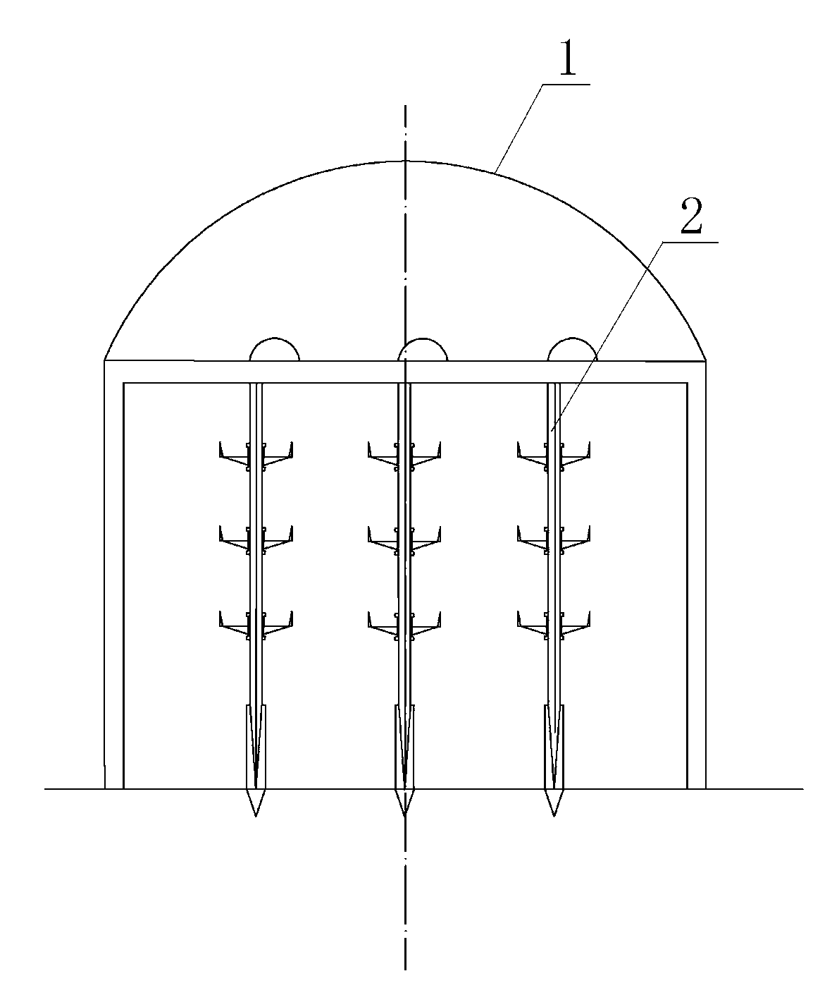 Stereo-cultivation system of auricularia auricula-judae