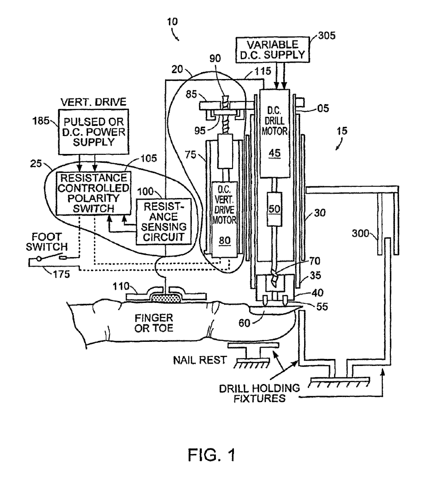 Precision bone drill and method of use