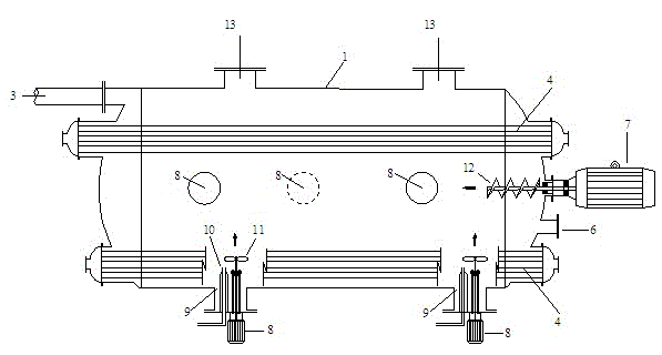 Polymer reactor for synthesizing rubber