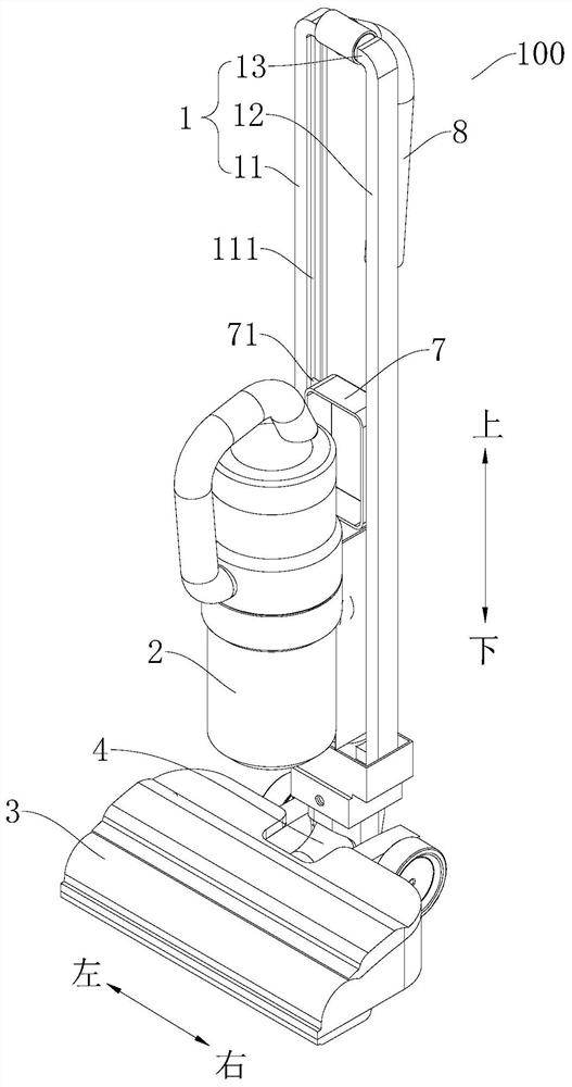 Vertical dust collector