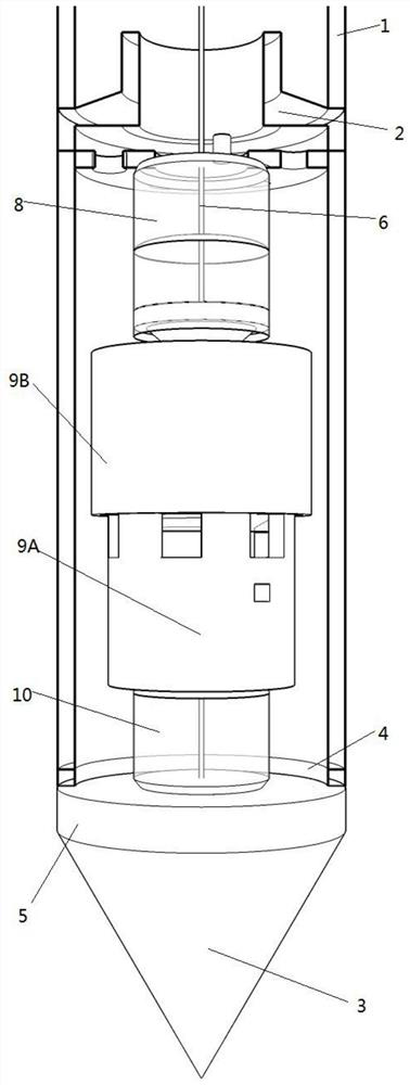 FBG-based full-sea-depth self-adaptive high-precision pressure conduction type static sounding conical probe