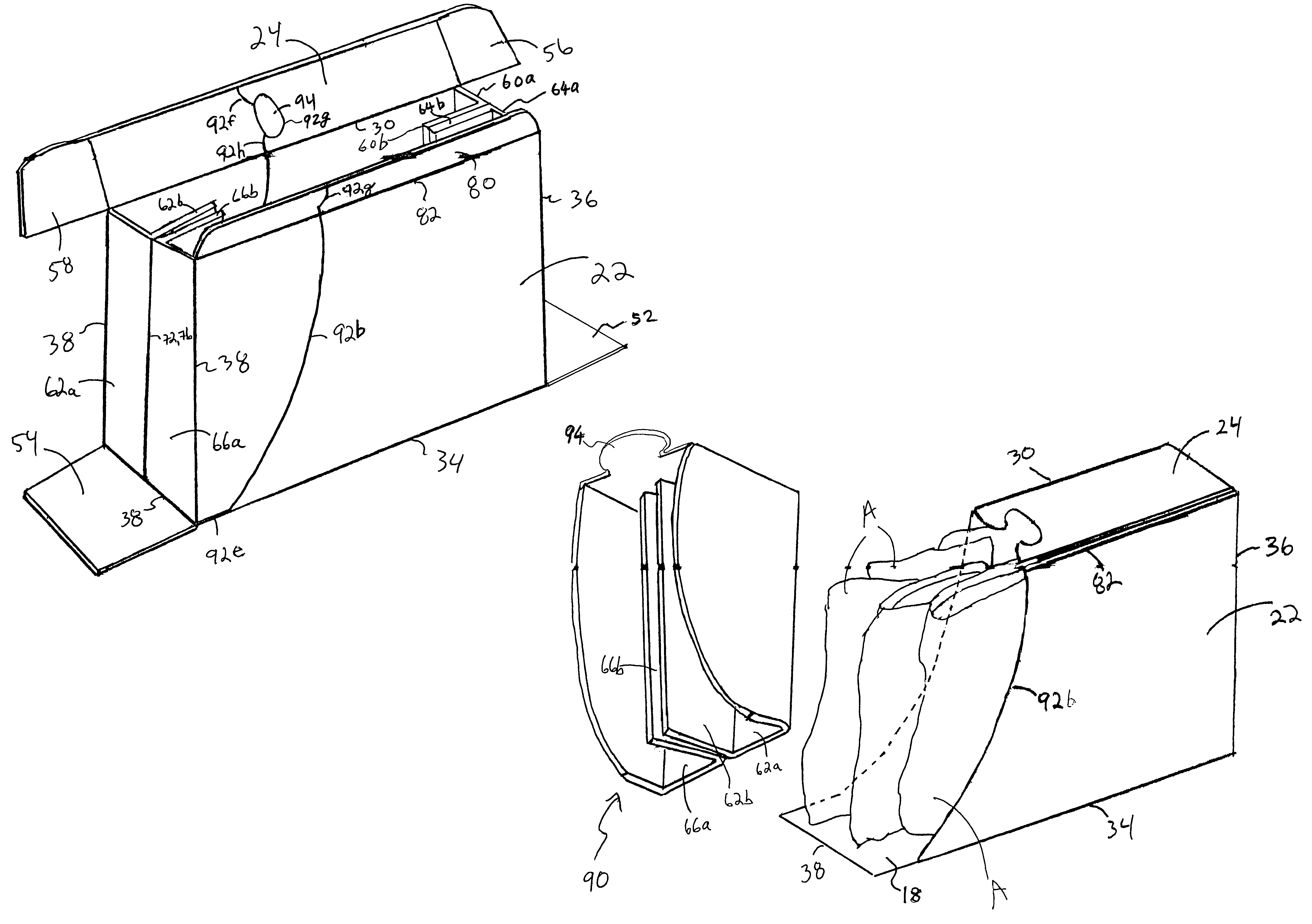 Carton having stacking strength-enhancing feature