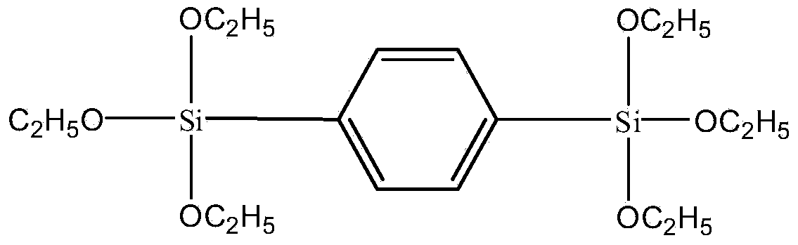 Aryl bridged silsesquioxane monomer and preparation method thereof