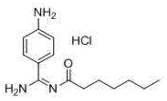 A kind of preparation method of p-aminobenzamidine hydrochloride