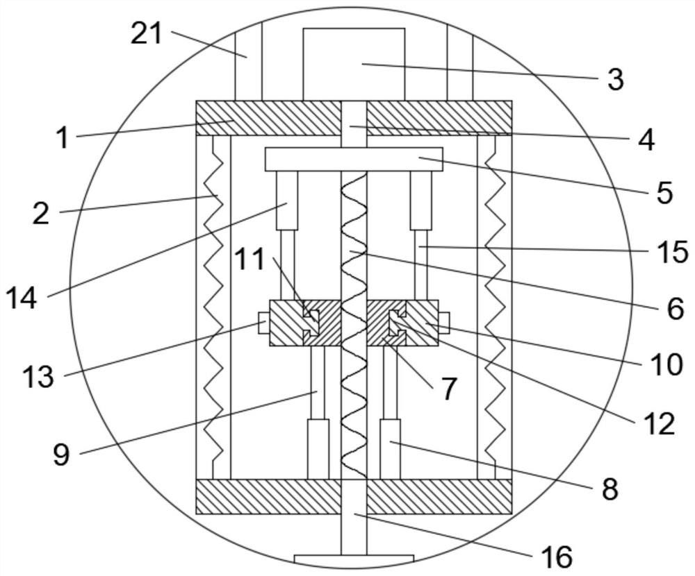 Pest killing device for plant protection