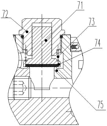 Adjustable fireless return device for locomotive