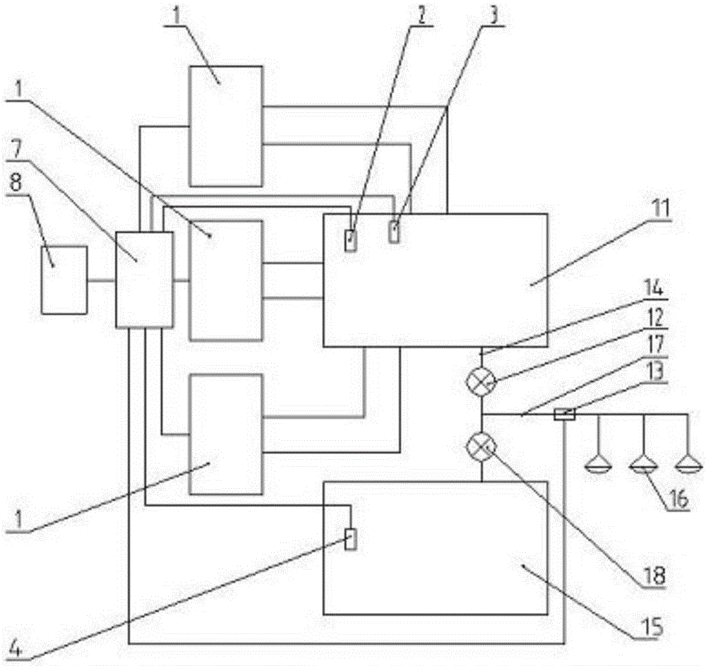 Intelligent air source heat pump system