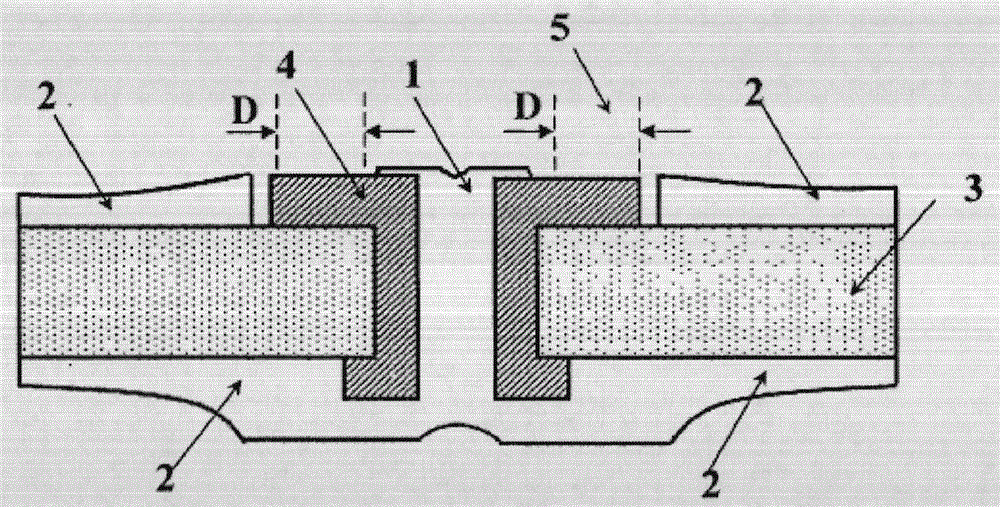 Circuit structure for high-density printed circuit board (PCB)