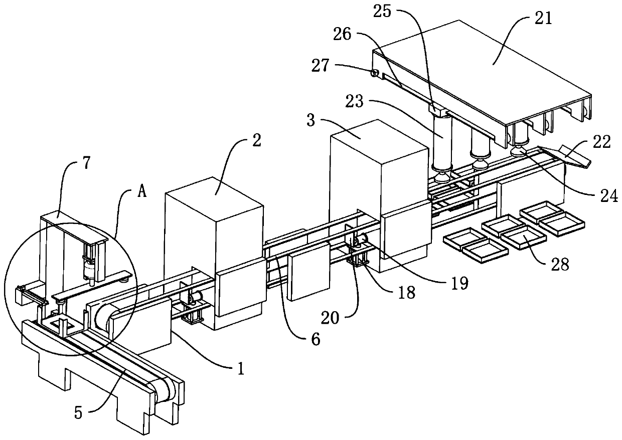 Solar cell detecting and screening line