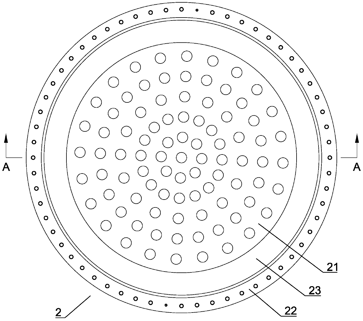 A flexible base for preventing back-absorption after ejection