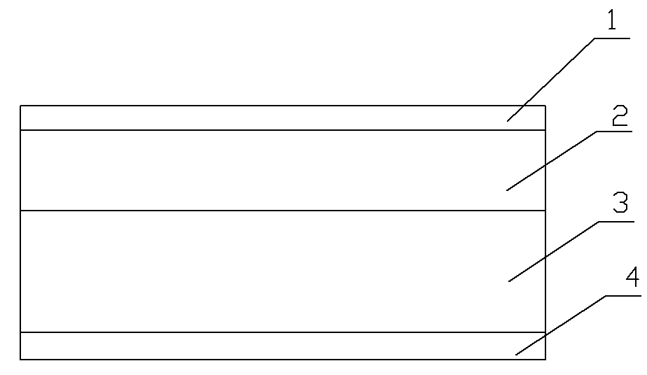 Multilayer composite belt for brazing type heat exchanger and manufacturing method thereof