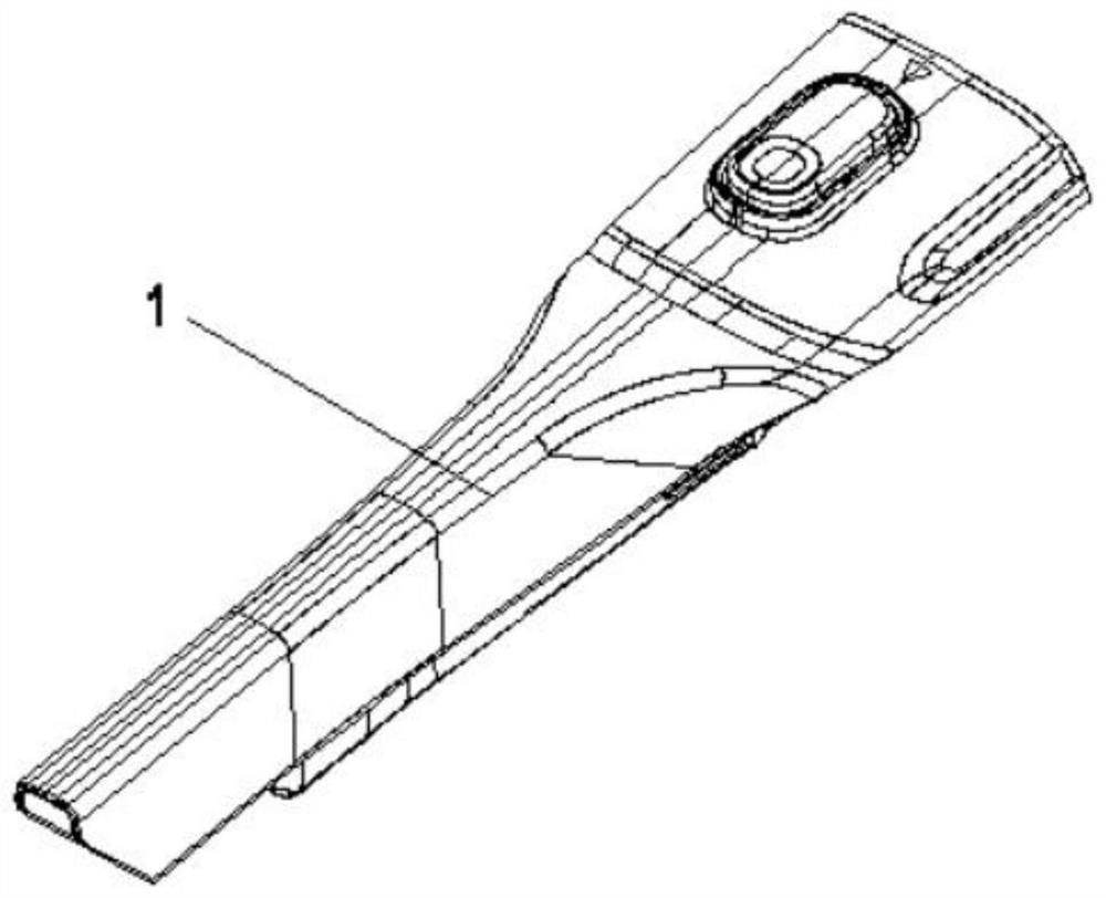 Negative-pressure-driven self-powered lighting dust collector floor brush and working method thereof