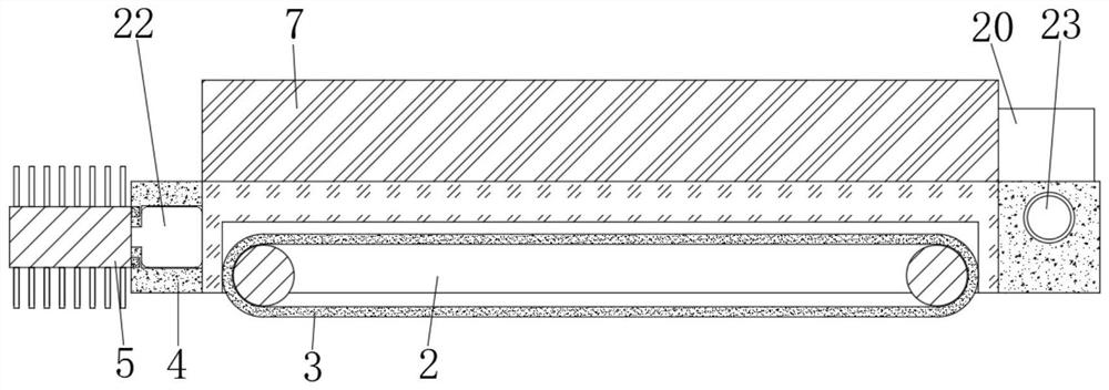 Coal mine roadway rapid tunneling auxiliary device