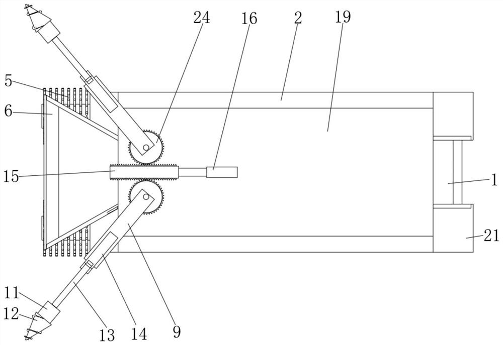 Coal mine roadway rapid tunneling auxiliary device