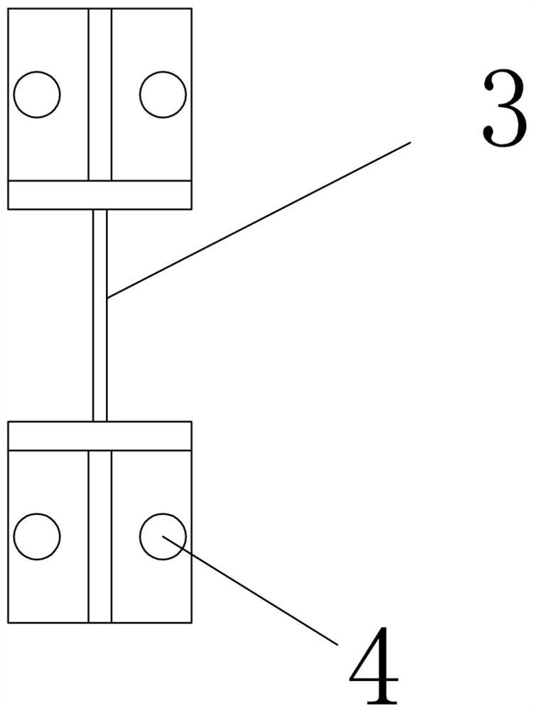 Anti-flood wall with fusiform baffle plates