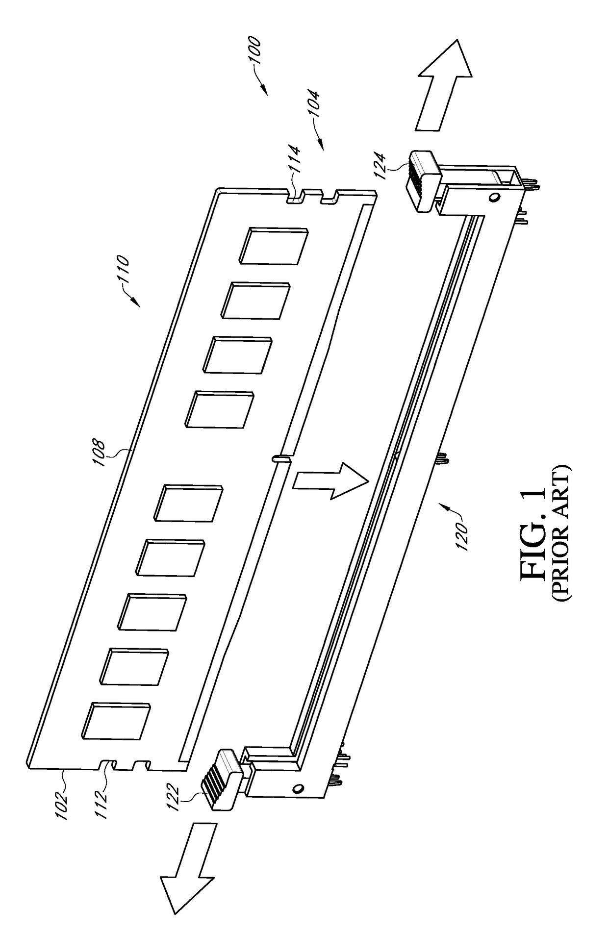 System and method for retaining memory modules