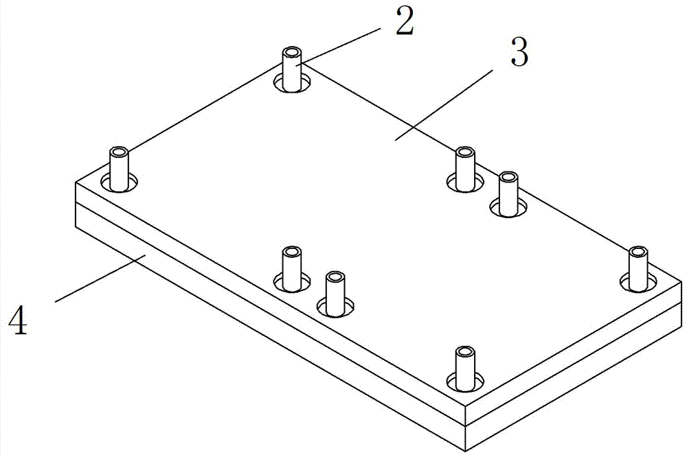 Welding mold, welding device and mold installation method for double-spout transfusion bag