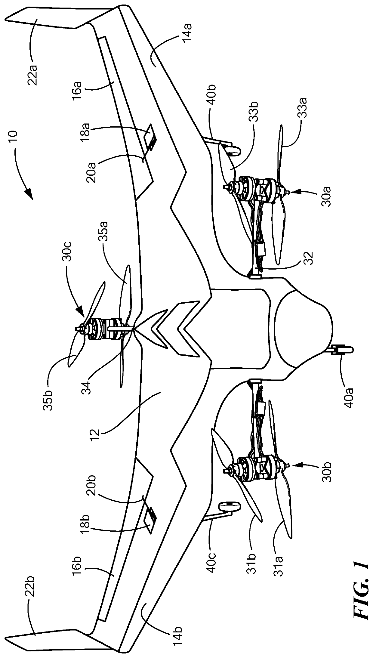 Remotely controlled VTOL aircraft