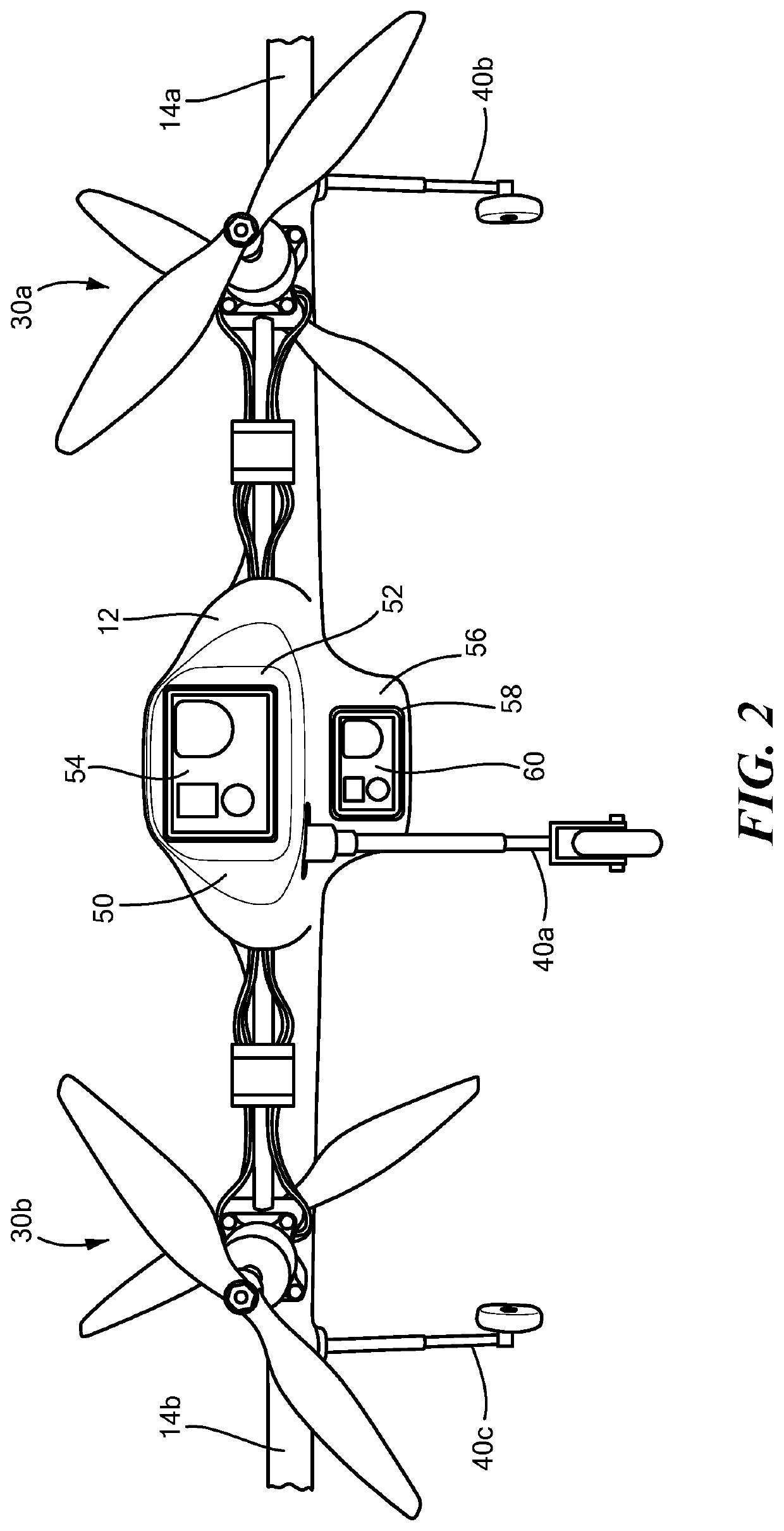 Remotely controlled VTOL aircraft