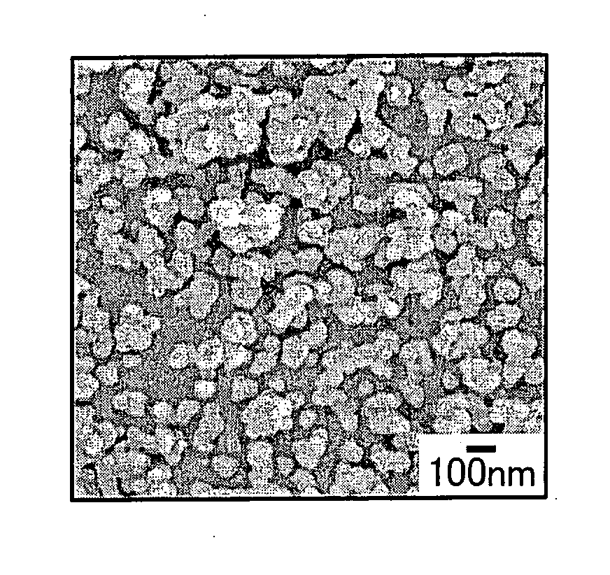 Ceramic Particle Group and Method for Production Thereof and Use Thereof