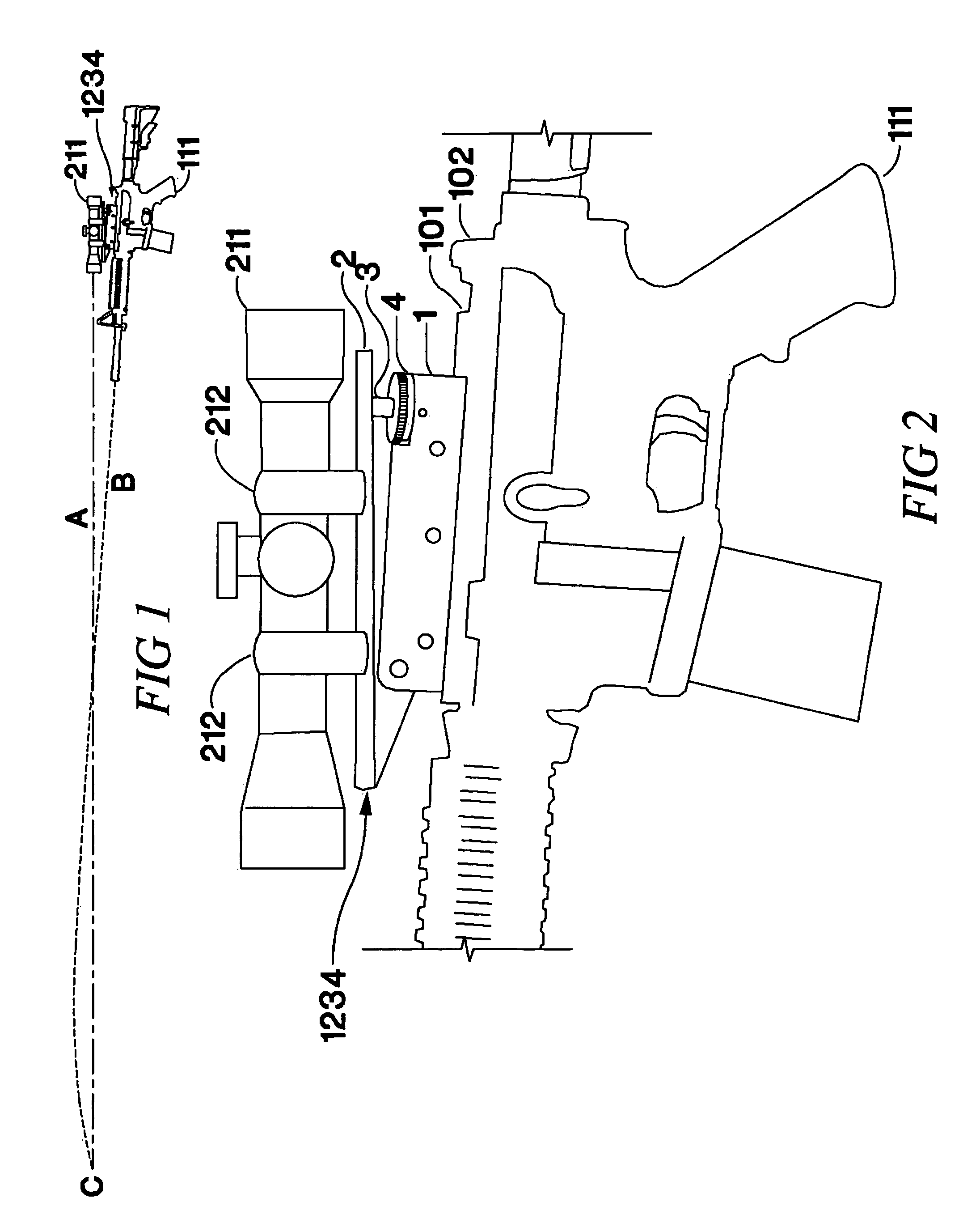 Adjustable bases for sighting devices