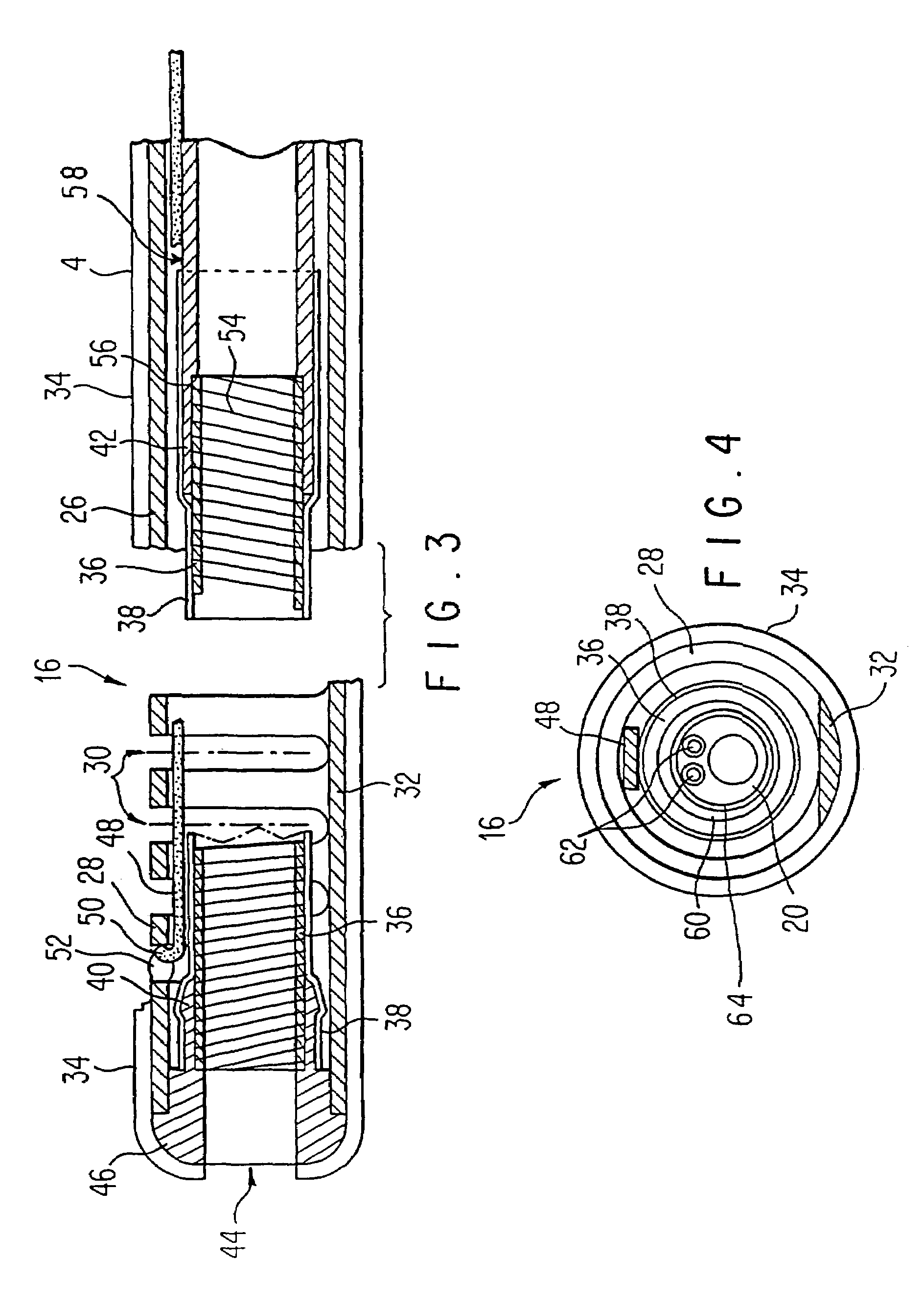 Treatment device with guidable needle