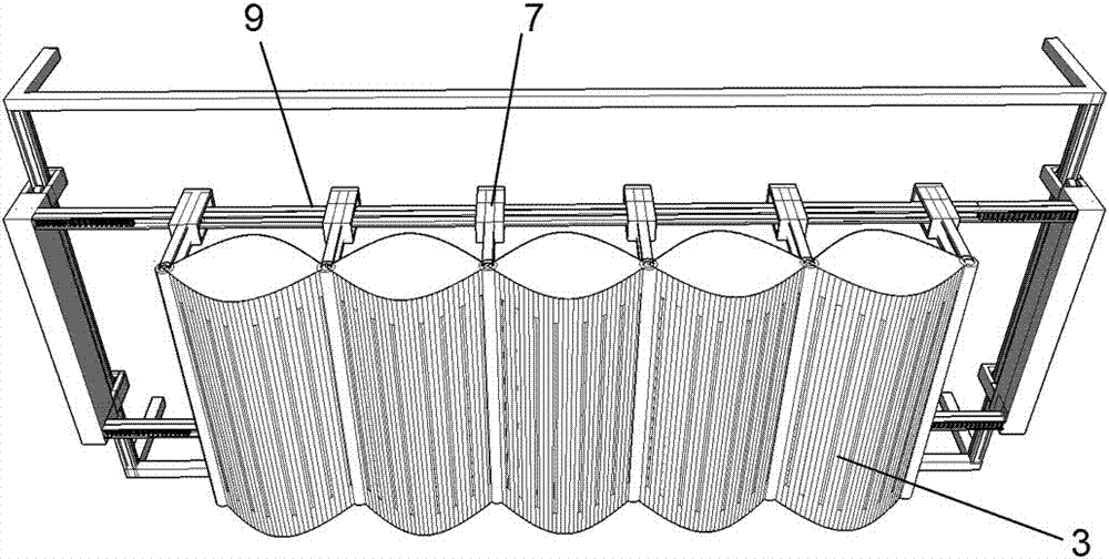 Power generation device utilizing ocean wave energy