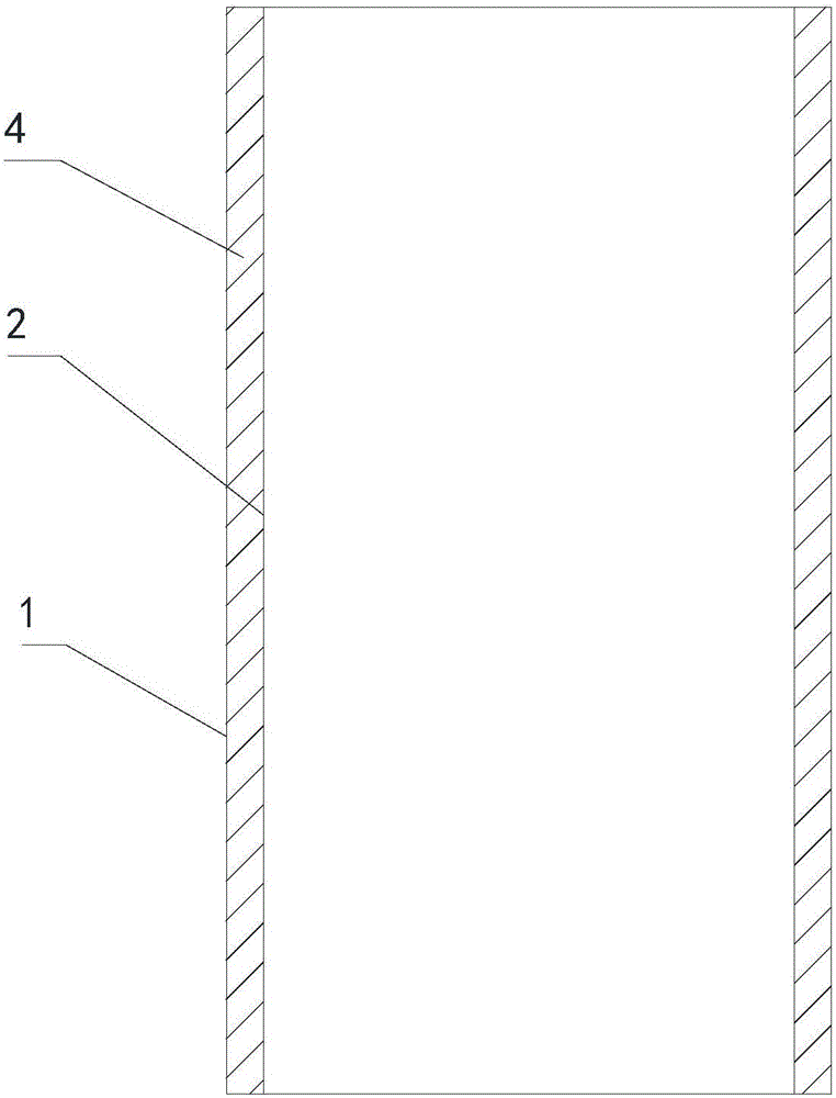 Tower tube pouring construction method and tower tube