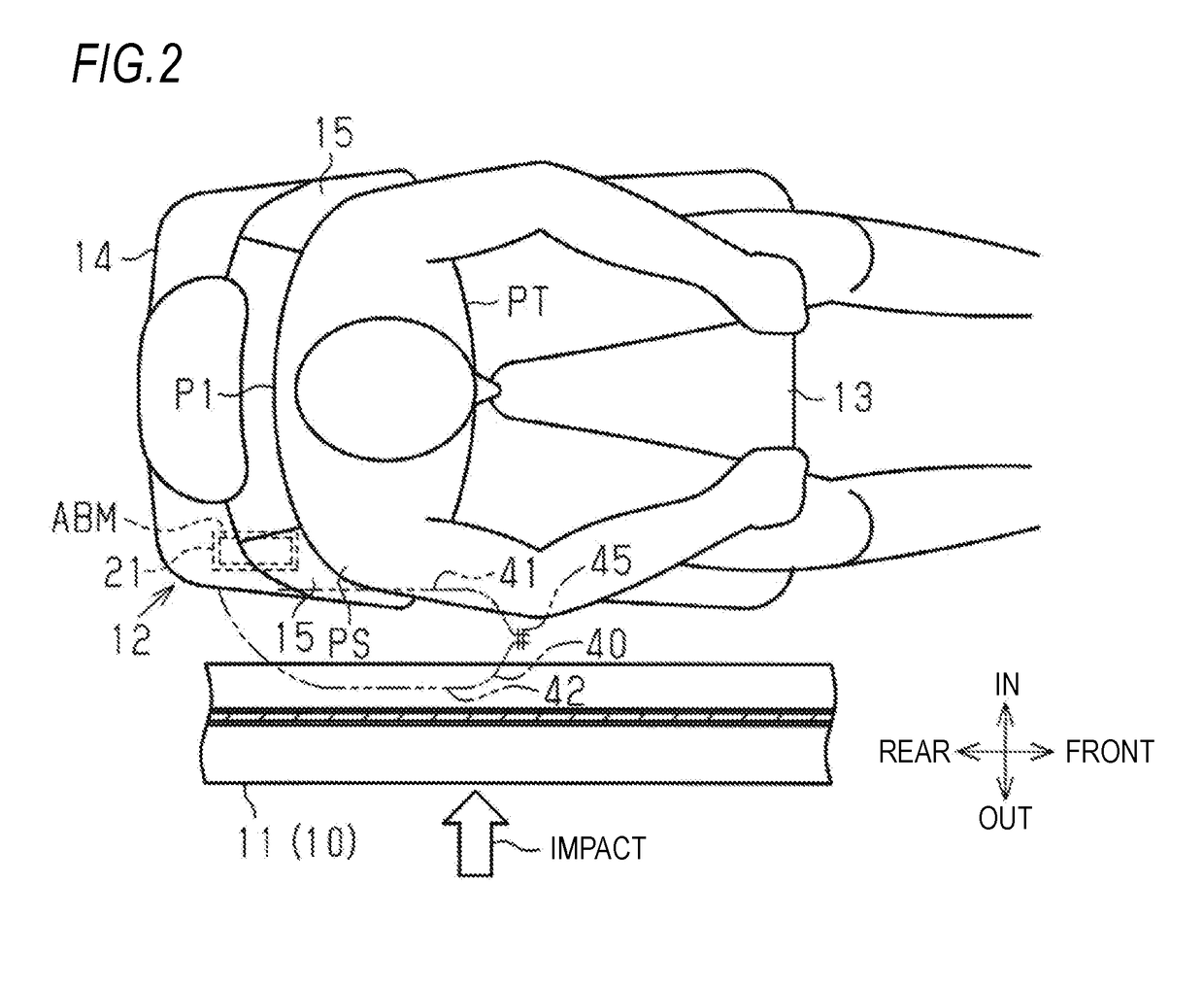 Side airbag device