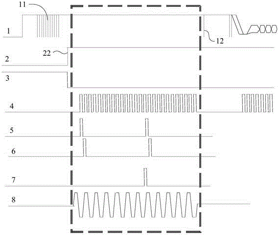 Liquid crystal display panel, pixel capacitance residual charge driving circuit and method thereof