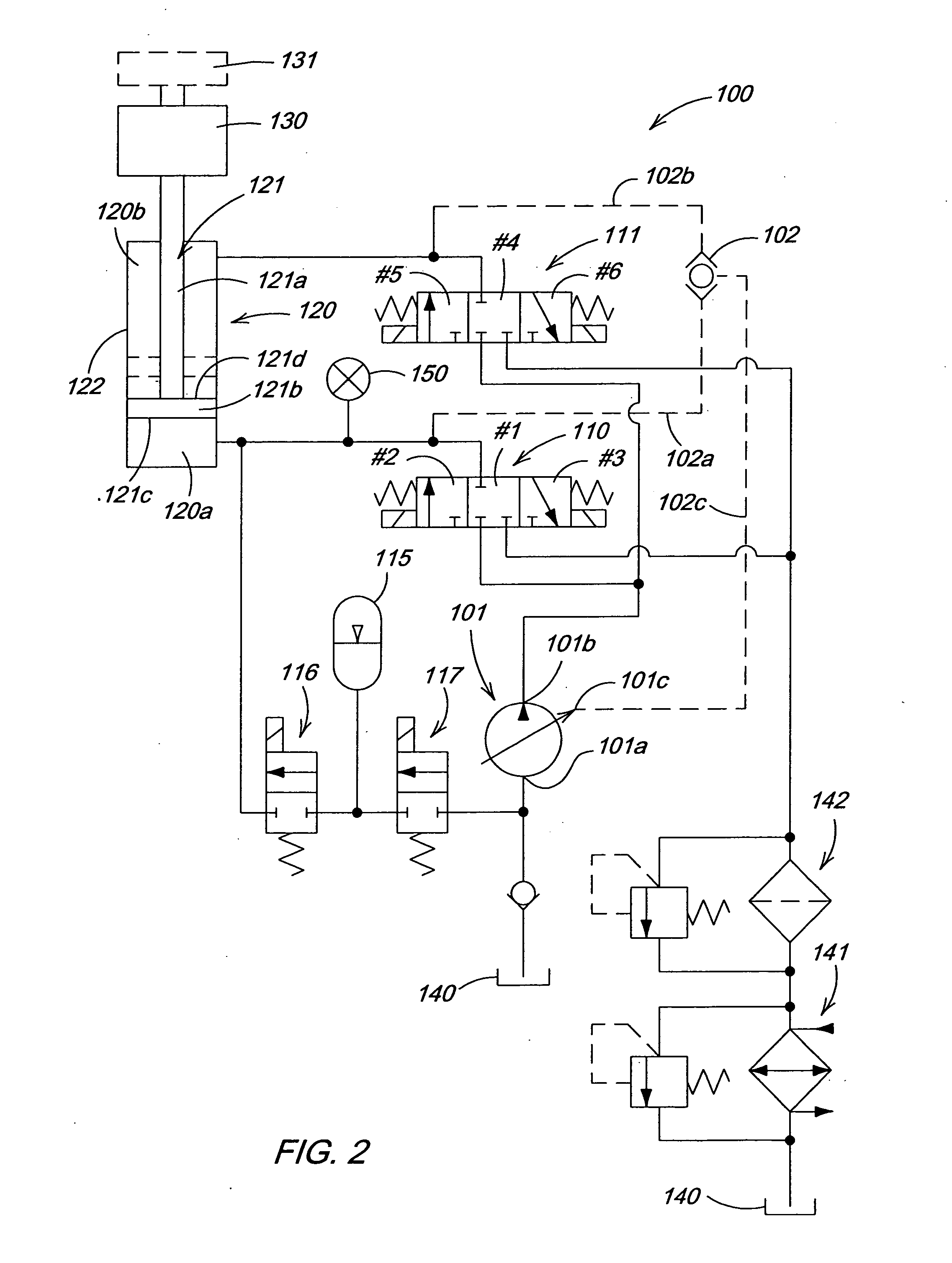 Hydraulic energy intensifier