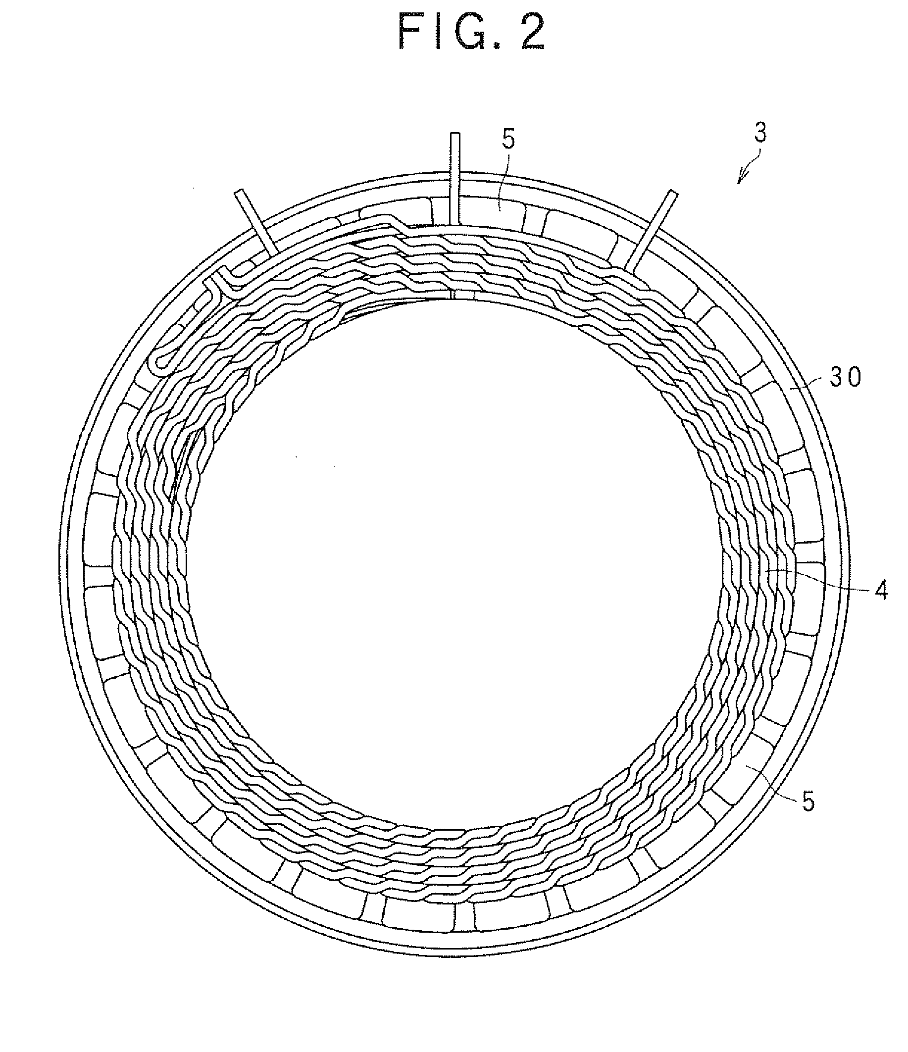 Method of manufacturing stator for dynamoelectric machine