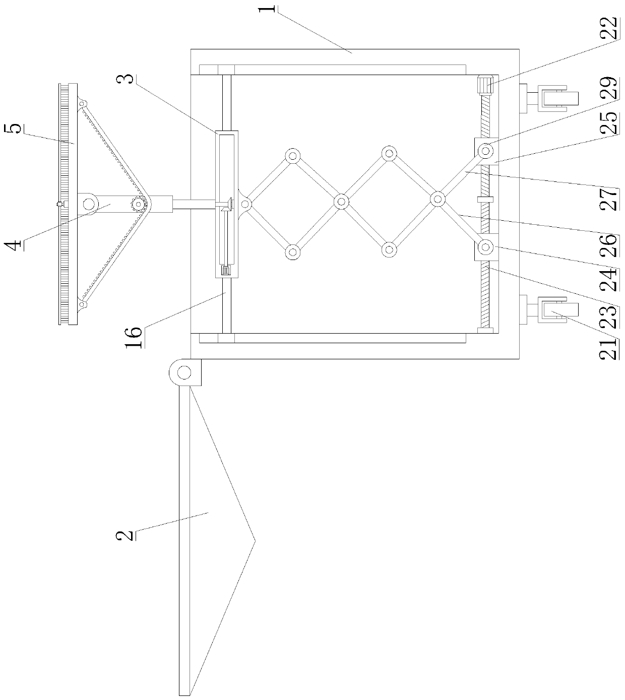 Solar photovoltaic power generation device